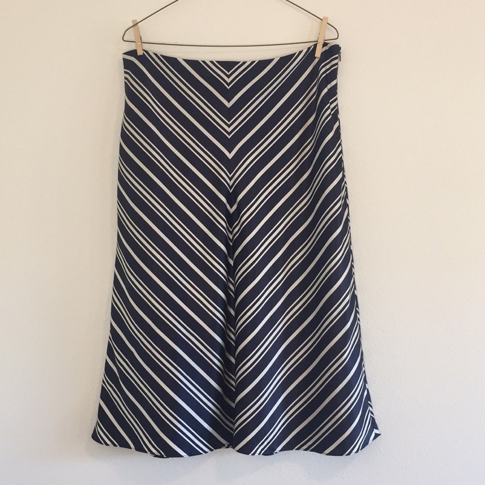 Pendleton - silk midi skirt